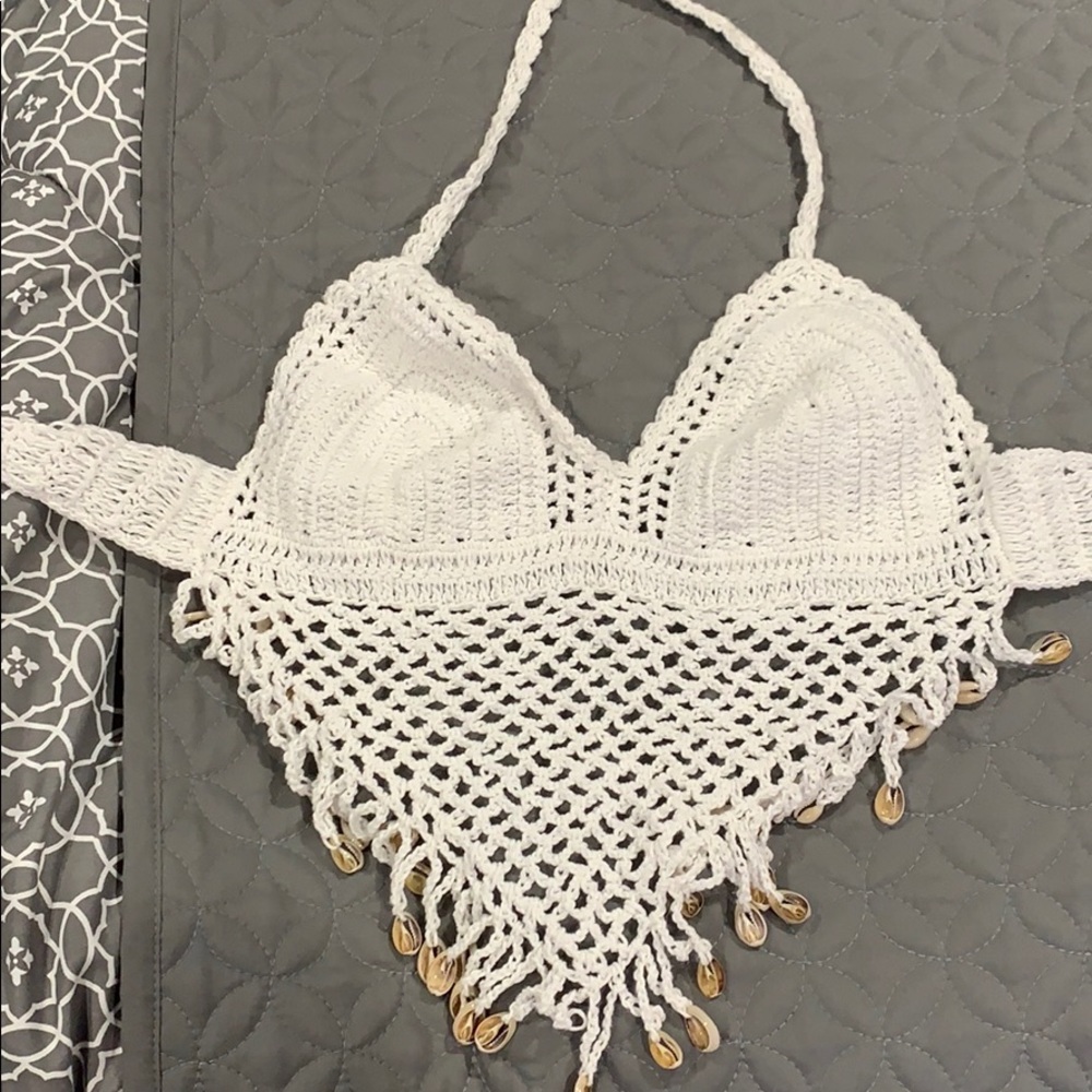 Beach crochet top